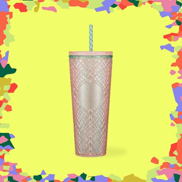 . Starbucks Jeweled Pearl & Mint Cold Cup/Tumbler - Picture 2 of 14